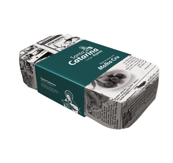 Santa Catarina Gourmet Tuna Fillets in Molho Cru-120gr