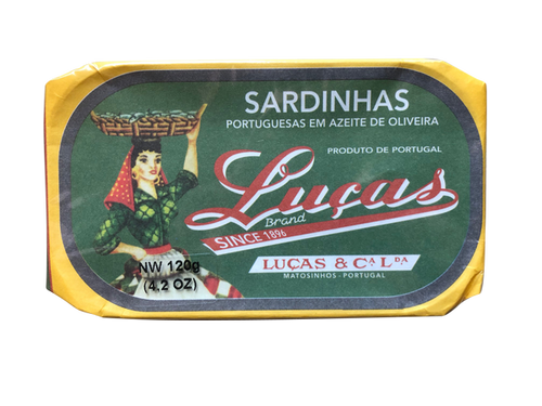 Luças Sardines in Olive Oil