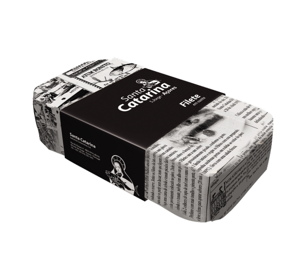 Santa Catarina Gourmet Tuna Fillets in Olive Oil-120gr